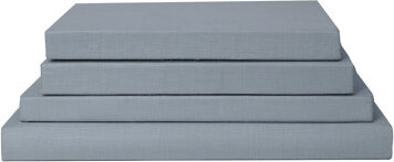 Hokku Designs Linen Wrapped Coffee Table Stack