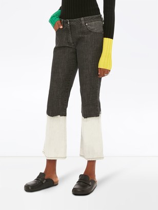 J.W.Anderson Cropped Flared Jeans