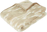 Thumbnail for your product : OKA Faux Fur Throw with Travel Straps
