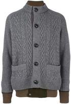 Thumbnail for your product : Sacai layered effect cardigan