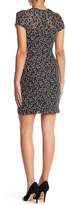 Thumbnail for your product : Adrianna Papell Short Sleeve Lace Sheath (Regular & Petite)