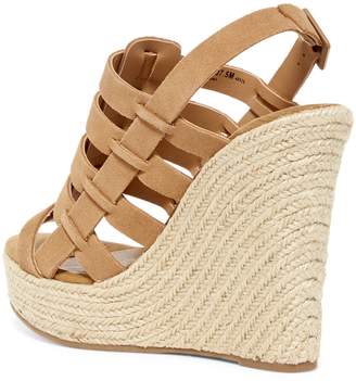 Chinese Laundry Dance Party Platform Suede Wedge Sandal