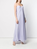 Thumbnail for your product : Alexander McQueen Strapless Bandeau Gown
