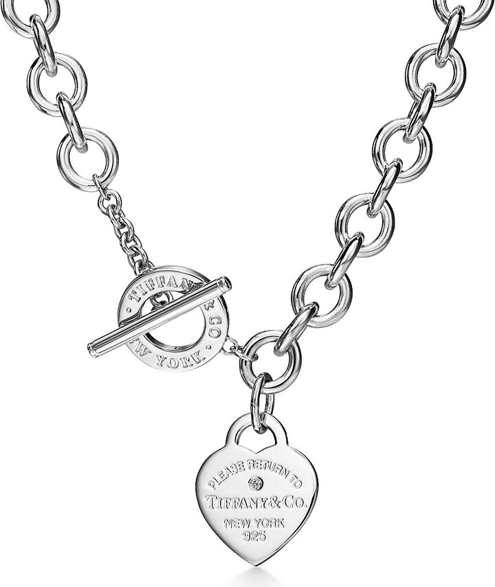 Tiffany chain with heart clearance