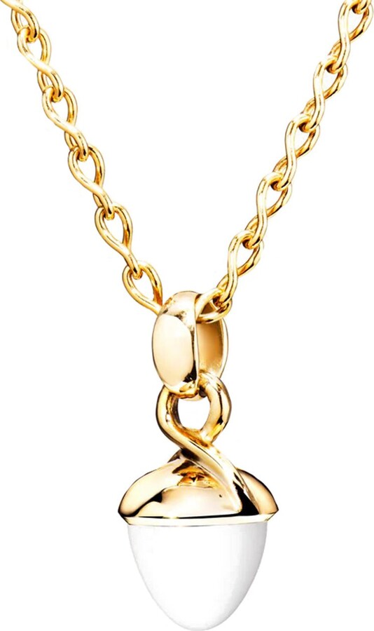 Tamara Comolli Cacholong Mikado Bouquet Pendant XL