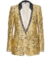 Thumbnail for your product : Stella McCartney Python-jacquard blazer