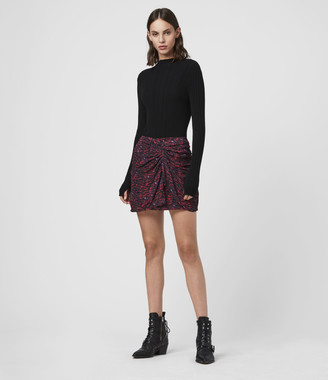 AllSaints Rylie Plume Skirt