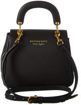 Thumbnail for your product : Burberry Small Dk88 Top Handle Leather Satchel