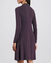 Thumbnail for your product : Eileen Fisher Cozy Long-Sleeve Jersey Dress