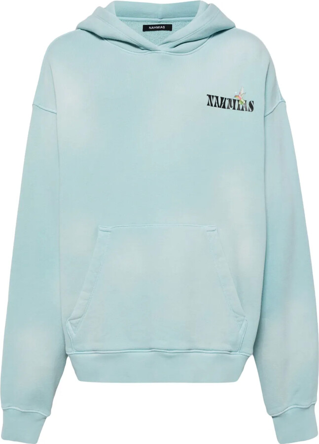 Nahmias Logo-Print Cotton Hoodie