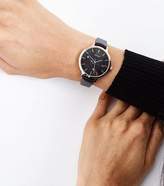 Thumbnail for your product : New Look Black Strap Cancer Star Sign Watch