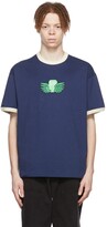 Thumbnail for your product : Brain Dead Navy Cotton T-Shirt