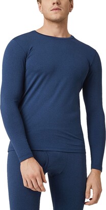 LAPASA Men's Thermal Underwear Top Lightweight Long Sleeve Shirt