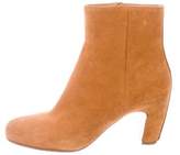 Thumbnail for your product : Maison Margiela Suede Round-Toe Booties
