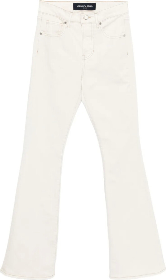 Veronica Beard Beverly skinny-flared jeans