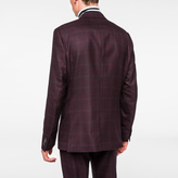 Thumbnail for your product : Paul Smith Men's Slim-Fit Damson Check Wool Blazer
