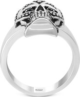 Thumbnail for your product : Effy Men's Ruby (1/10 ct. t.w.) & Diamond Accent Skull Ring in Sterling Silver
