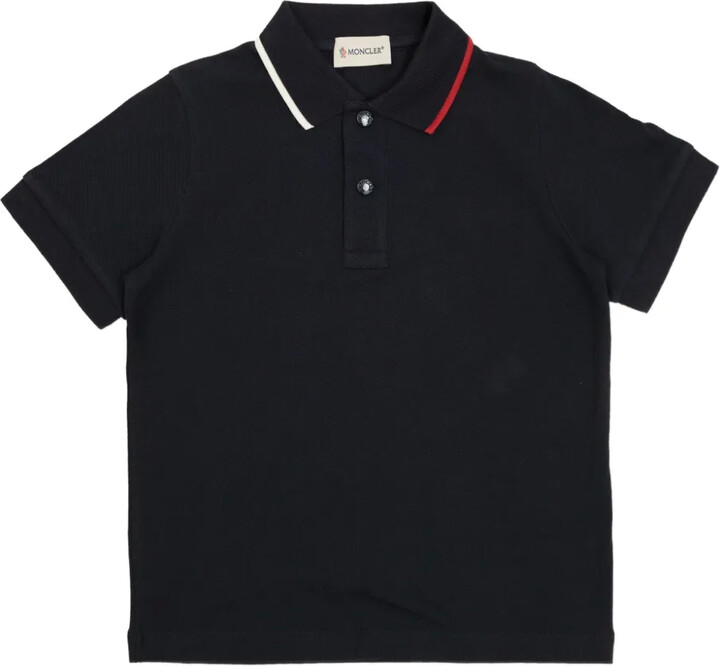 Moncler Enfant Cotton Polo Shirt
