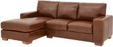 Thumbnail for your product : Very Huntington 3-Seater Left-Hand Italian Leather Chaise Sofa