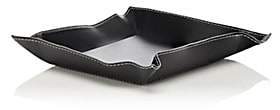 Arte & Cuoio Piombo Leather Bendable Tray - Gray