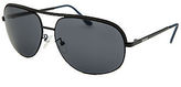 Thumbnail for your product : Timberland TB7130-6102A Men's Aviator Black Sunglasses Grey Lenses