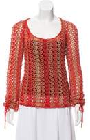 Thumbnail for your product : Missoni Knit Long Sleeve Sweater