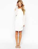 Thumbnail for your product : Vila Long Sleeve Lace Detail Dress
