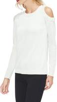 Thumbnail for your product : Vince Camuto Embellished Collar One Cold Shoulder Top