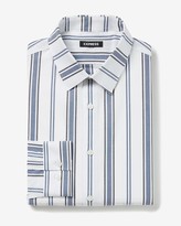 Thumbnail for your product : Express Slim Striped Cotton Stretch Dress Shirt