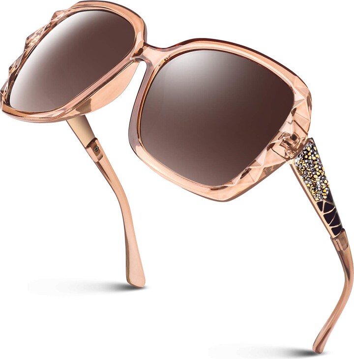 GQUEEN Oversized Polarized Sunglasses Women outdoor Fashion UV400 Eyewear  MOE6 - ShopStyle