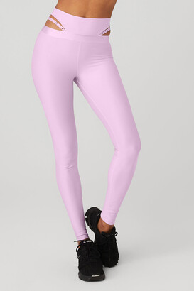 Alo Yoga  Airlift Extreme High-Waist All Nighter Legging in Sugarplum  Pink, Size: Large - ShopStyle