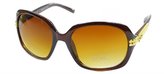 Thumbnail for your product : XOXO Rockon Brown Fashion Sunglasses Brown Gradient Lens