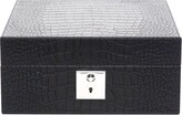 Thumbnail for your product : Smythson Crocodile-Effect Leather Trinket Box