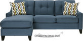 Thumbnail for your product : Rooms To Go Cindy Crawford Madison Place Slate 2Pc Sectional