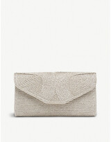 Thumbnail for your product : LK Bennett Lucia embellished woven clutch