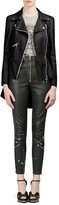 Thumbnail for your product : Alexander McQueen Leather Peplum Moto Jacket