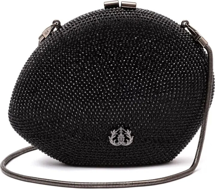 Isla Rhinestone-Embellished Clutch Bag