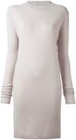 Thumbnail for your product : Rick Owens cashmere long length knitted top