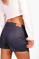 Thumbnail for your product : boohoo Wrap Front Denim Skort