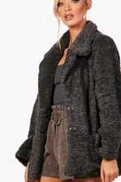 Thumbnail for your product : boohoo Teddy Faux Fur Coat