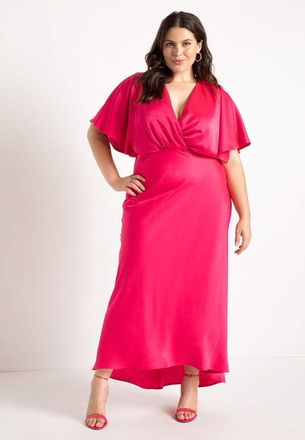 Kimono Sleeve Maxi Dress