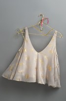 Thumbnail for your product : Mimichica Mimi Chica Foil Swing Tank (Juniors)