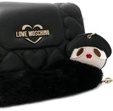Thumbnail for your product : Love Moschino logo plaque shoulder bag