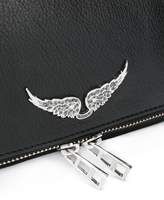 Thumbnail for your product : Zadig & Voltaire wings plaque shoulder bag
