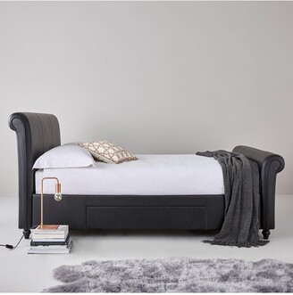 Very Bilbao Faux Leather Bed Frame With Mattress Options (Buy And Save!) Bed Frame With Memory Mattress