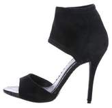 Thumbnail for your product : Brian Atwood Snakeskin Ankle Strap Sandals