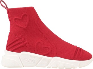 Love Moschino Ankle Boots Red