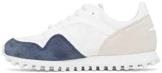 Spalwart Blue and Beige Marathon Trail Low Sneakers