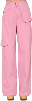 light pink high waisted jeans