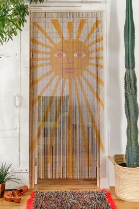 Urban Outers Sun Bamboo Beaded Curtain Style Panels